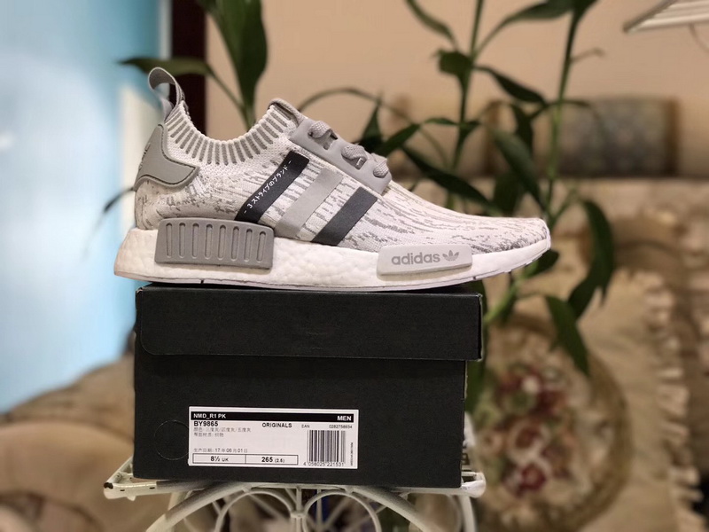 Authentic Adidas NMD R1 Boost“Grey and White”
